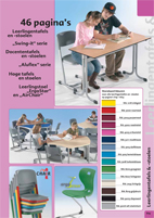 Leerlingentafels stoelen